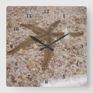 Very Cool Starfish Wall Clock