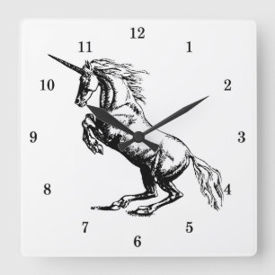 Very Cool Unicorn Wall Clock