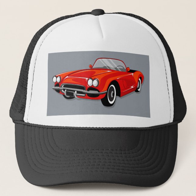 Very Cool Vintage Automobile Hat (Front)
