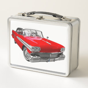 Very Cool Vintage Automobile Lunch Box
