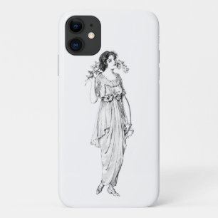 Very Cool Vintage Woman iPhone Case