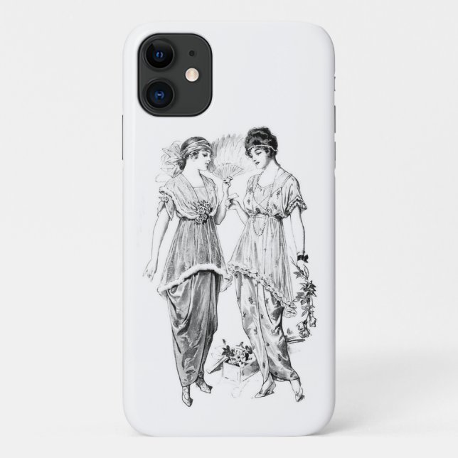 Very Cool Vintage Women iPhone Case (Back)