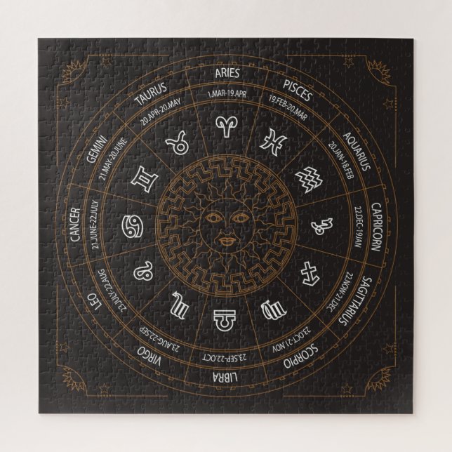 Very Cool Zodiac Jigsaw Puzzle (Vertical)