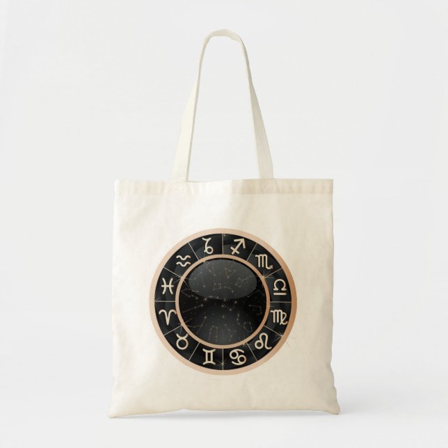 Very Cool Zodiac Tote Bag (Front)