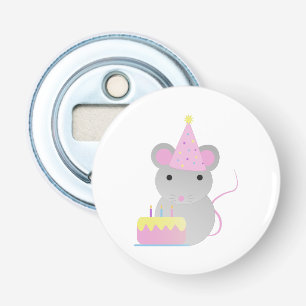 Very Cute Birthday Party Mouse Bottle Opener
