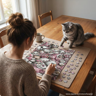 Very Cute Cats Collage Jigsaw Puzzle
