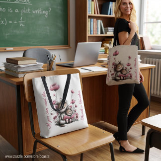 Very Cute Cats Teacher Tote Bag