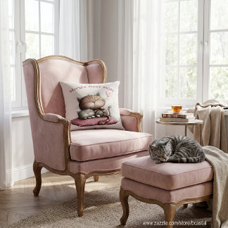 Very Cute Cats Throw Pillow