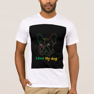 Very cute dog T-shirt design 