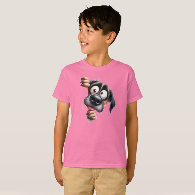 very cute funny puppy T-Shirt (Front Full)