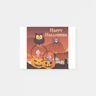 Very Cute Happy Halloween Design Post-it Notes