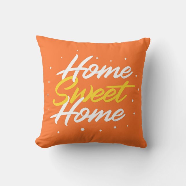 Very Cute Home Sweet Home Cushion (Front)