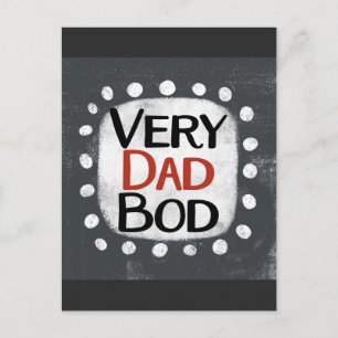 Very Dad Bod Postcard