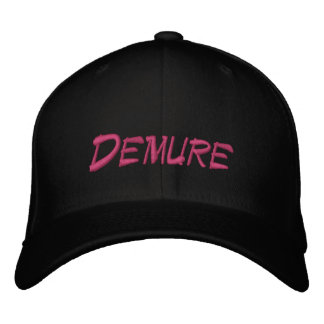 Very Demure Customisable Embroidered Baseball Cap