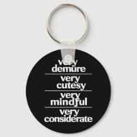 Very Demure Very Cutesy Very Considerate Demure