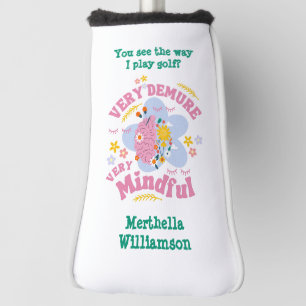 VERY DEMURE VERY MINDFUL Floral Golf Head Cover