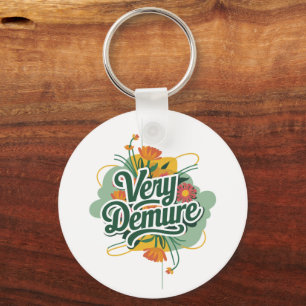 Very Demure Very Mindful Trend Demure & Mindful Key Ring