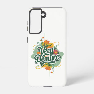 Very Demure Very Mindful Trend Demure & Mindful Samsung Galaxy Case
