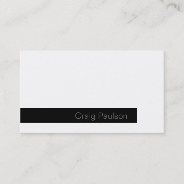 Very Fresh Trend Consultant Business Card (Front)