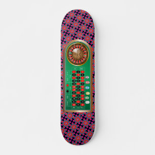 Very Fun American Roulette Table Image Skateboard