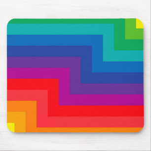 Very Fun Colour NOT Round Wheel Mouse Mat