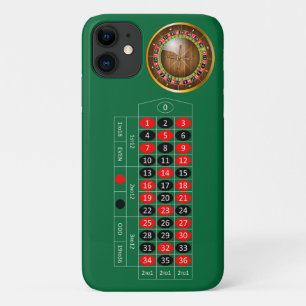 Very Fun European Roulette Table Image iPhone Case