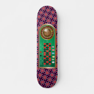 Very Fun European Roulette Table Image Skateboard