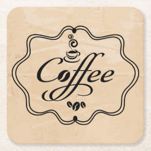 Very Fun Generic Coffee Coaster Set