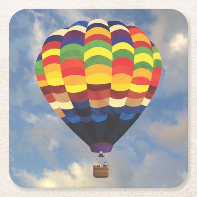 Very Fun Hot Air Balloon Coaster Set (Front)