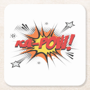 Very Fun Ka-Pow Coaster Set