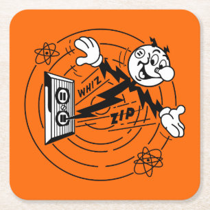 Very Fun Reddy Kilowatt Coaster Set