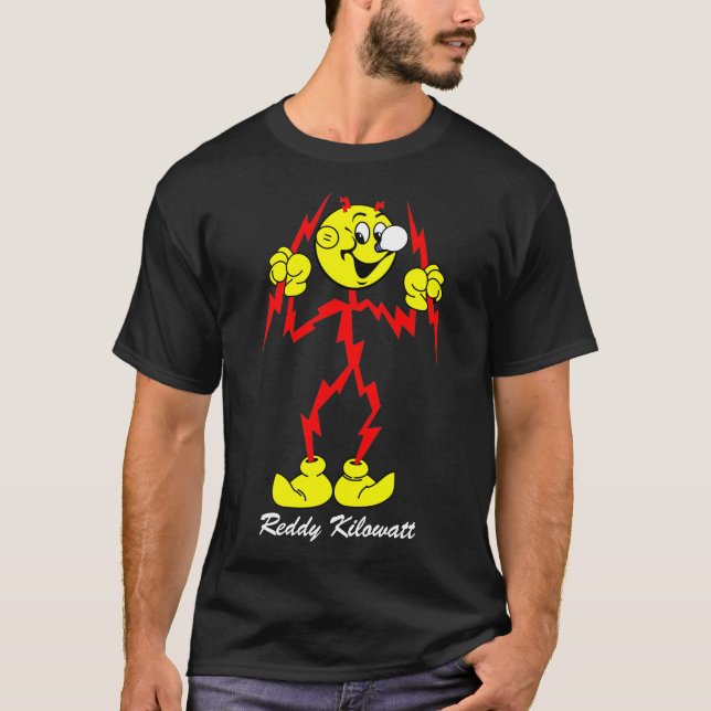 Very Fun Reddy Kilowatt T-Shirt (Front)