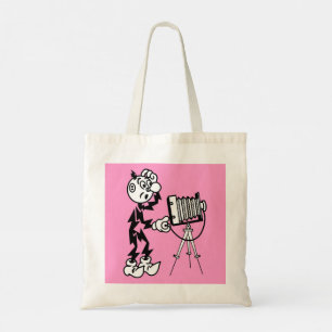 Very Fun Reddy Kilowatt Tote Bag