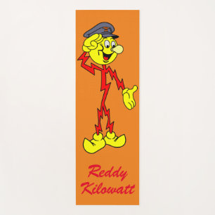 Very Fun Reddy Kilowatt Yoga Mat