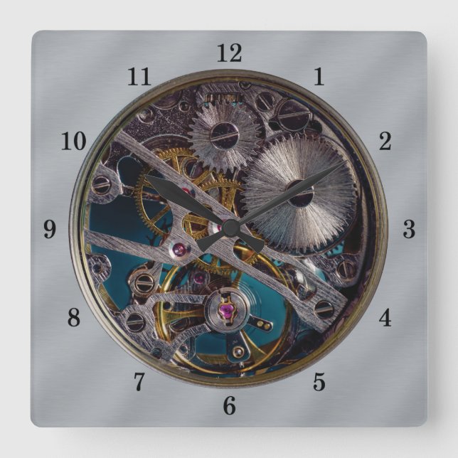 Very Fun Simulated Transparent Wall Clock (Front)