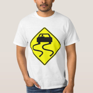 Very Fun Slippery When Wet Sign T-Shirt