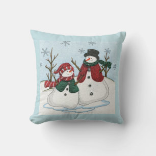 Very Fun Snowmen Cushion
