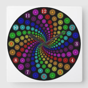 Very Fun Vortex Wall Clock