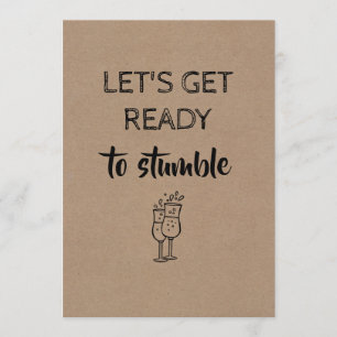 Very Funny Bridesmaid / Maid of Honour Proposal Invitation