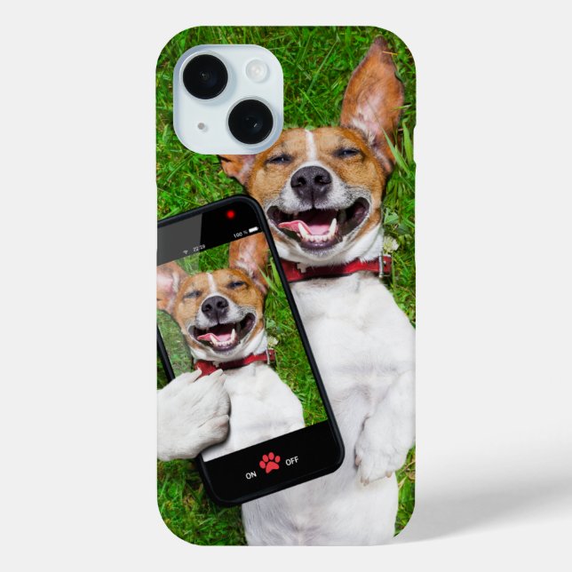 Very Funny Dog Case-Mate iPhone Case (Back)