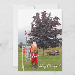 Very Funny Merry Christmas Greeting Card! Holiday Card