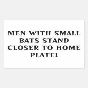 Very funny sticker for restrooms.