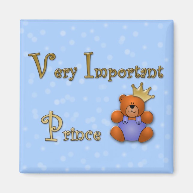 Very Important Prince - papershop Magnet (Front)