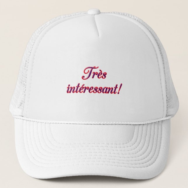 Very Interesting Trucker Hat (Front)
