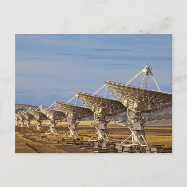 Very Large Array aka National Radio Astronomy Postcard (Front)