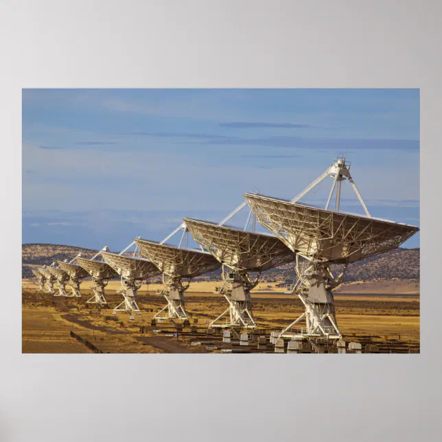Very Large Array aka National Radio Astronomy Poster | Zazzle