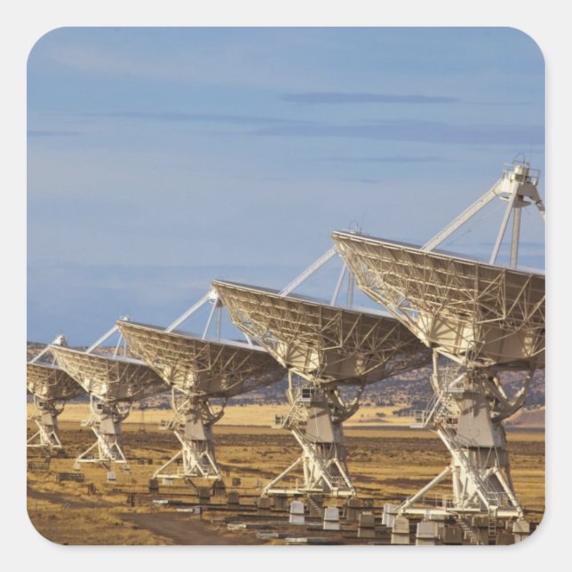 Very Large Array aka National Radio Astronomy Square Sticker (Front)