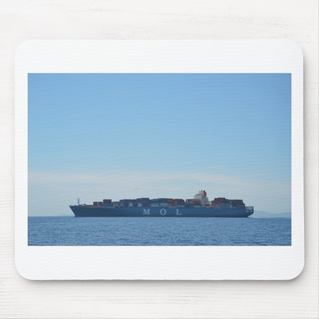 Very Large Container Ship Mouse Mat (Front)