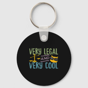 Very Legal And Very Cool Funny Trump Tweet Quote T Key Ring