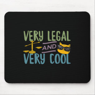 Very Legal And Very Cool Funny Trump Tweet Quote T Mouse Mat